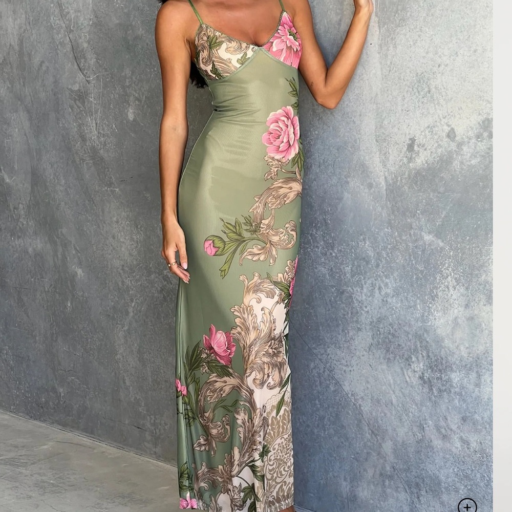 Tiger Mist Julianna Dress (Green)
